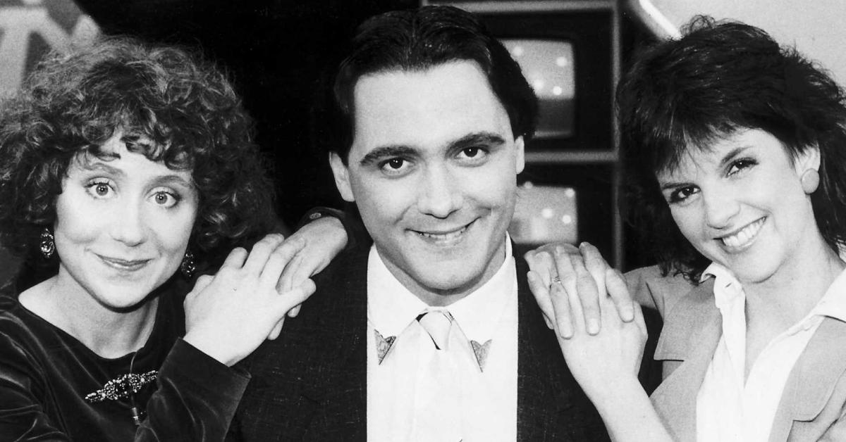 (L-R) Alison Dowling, Tony Slattery, and Sue Robbie.