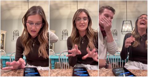 Husband Misunderstands Wife’s PG Computer Text for R-Rated