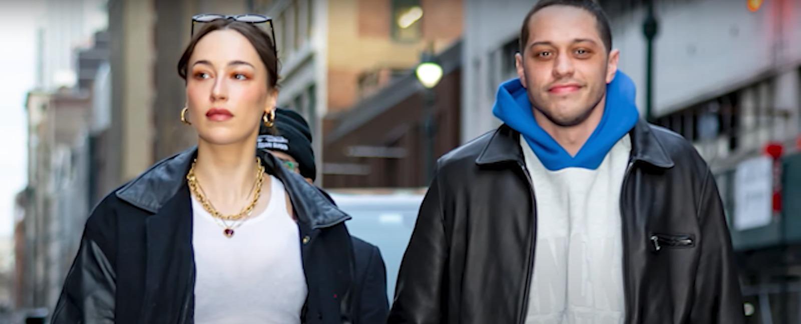pete-davidson-elsie-hewitt-street