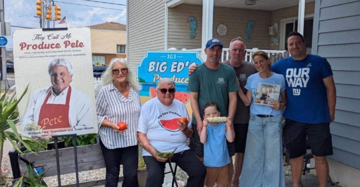 Produce Pete attended an event at Big Ed's Produce in New Jersey.