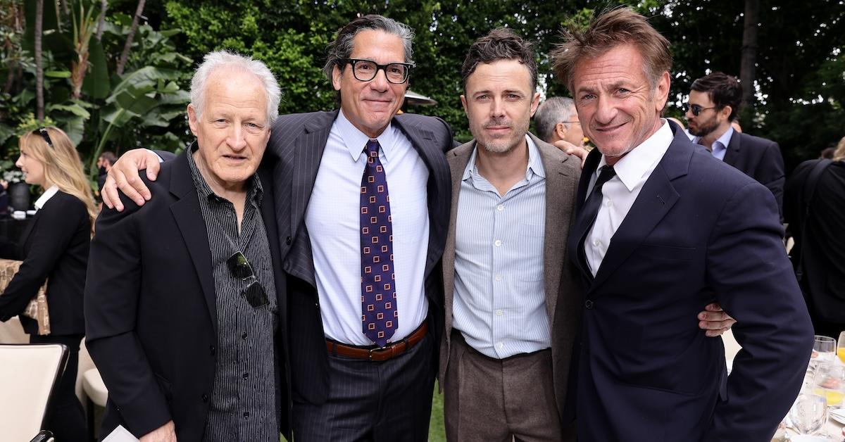 Michael Mann, Matthew Rosengart, Casey Affleck, and Sean Penn at the Variety Power of Law event