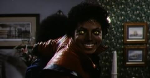Michael Jackson Thriller Cat Eyes