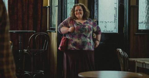 Martha (Jessica Gunning) in the pub in 'Baby Reindeer'