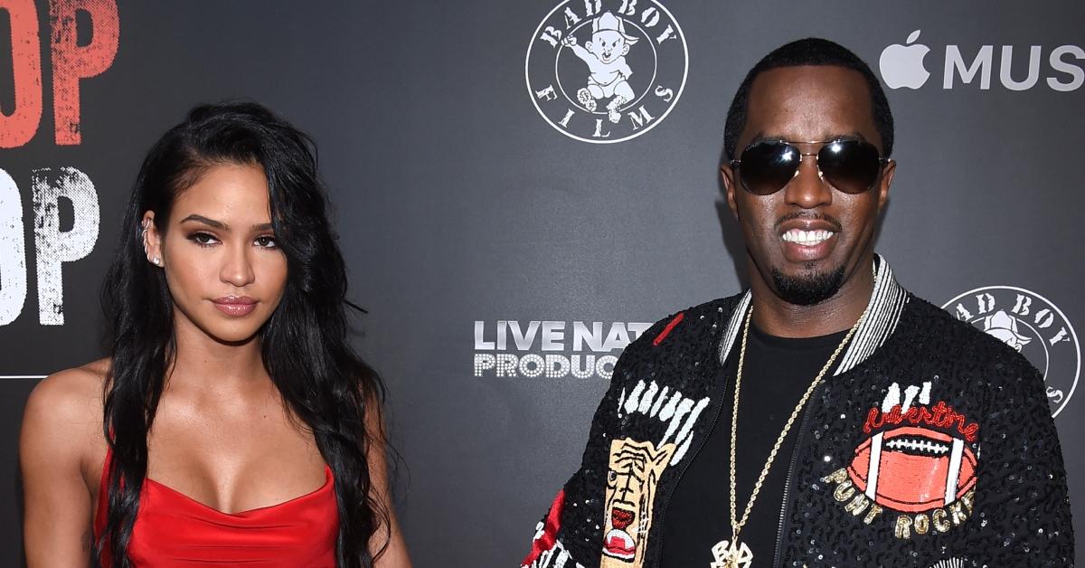 (l-r): Cassie and Diddy at an event