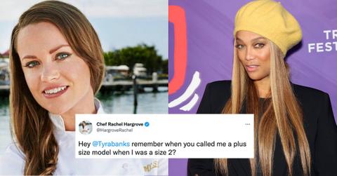 Rachel Hargrove Tyra banks tweet