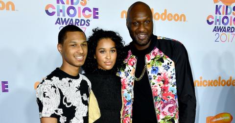 Lamar Odom and His Kids