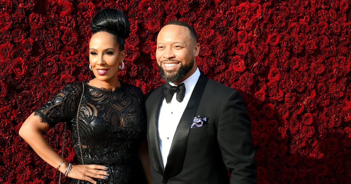 (l-r): Tanya Sam and Paul Judge attending a red carpet event together. 