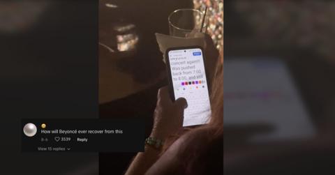 A Karen posts that she's never going to a Beyoncé concert again