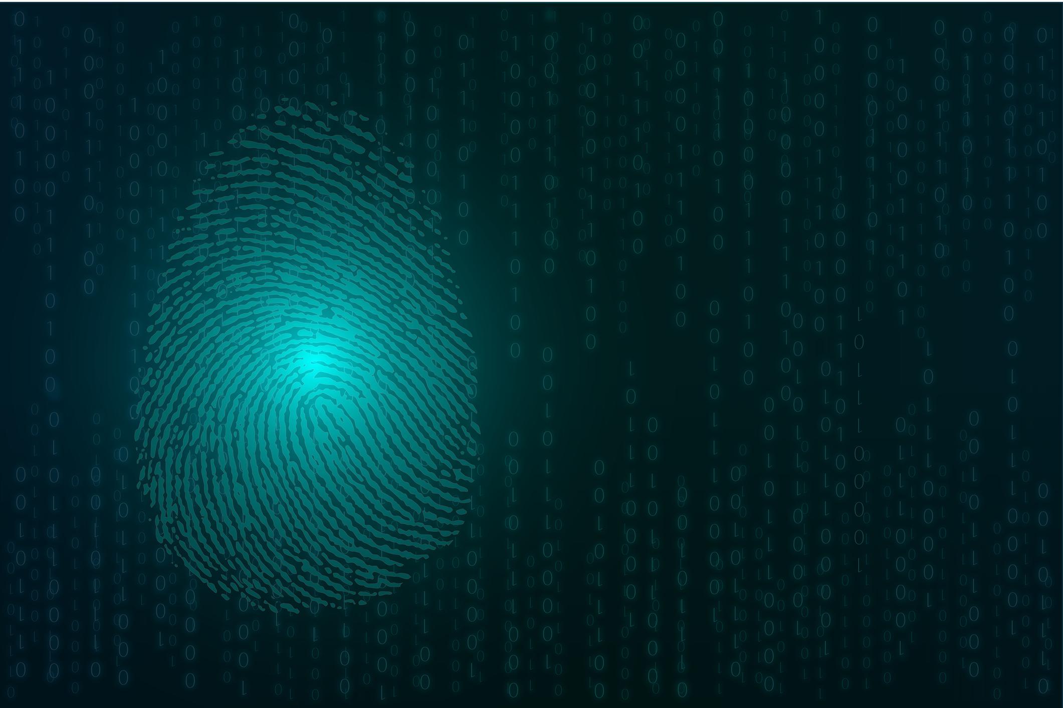 fingerprint binary tiktok