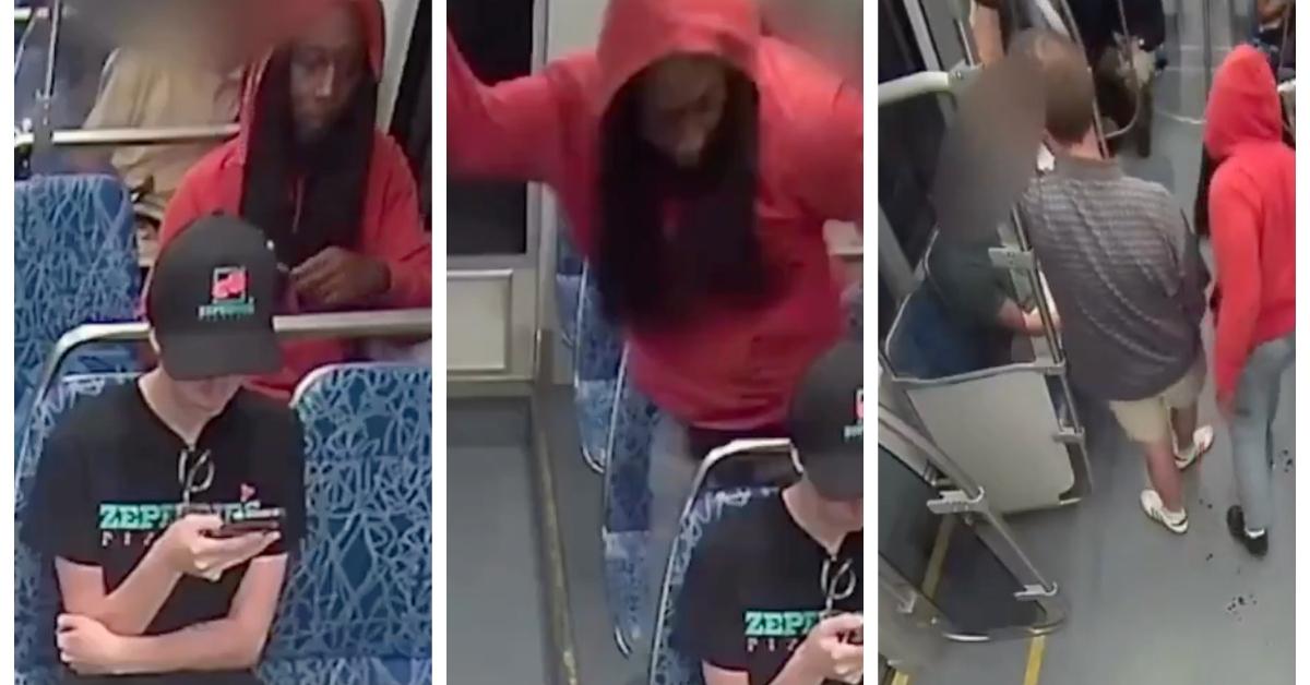Video footage of Decarlos Dejuan Brown allegedly stabbing Iryna Zarutska.
