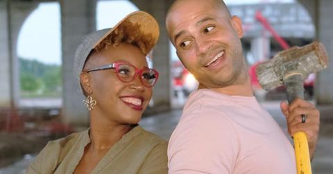 Mary and Jon Tjon-Joe-Pin taking photos for their show 'Going for Sold'