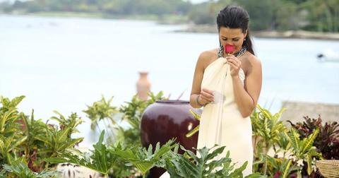 'Bachelorette' Andi Dorfman after her fantasy suite at the final rose