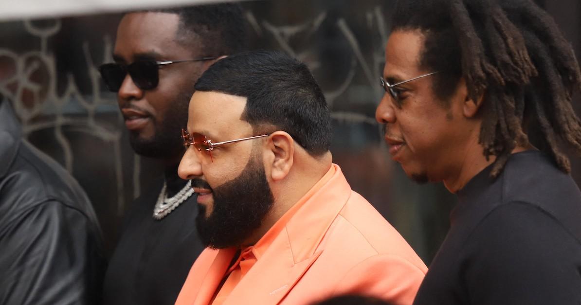 Diddy with DJ Khaled and Jay-Z