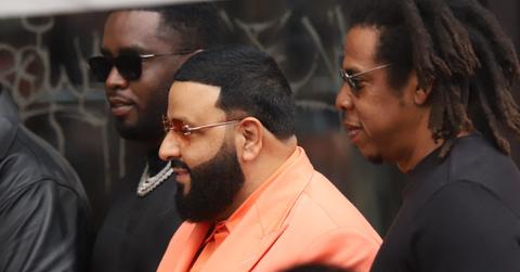 Diddy with DJ Khaled and Jay-Z