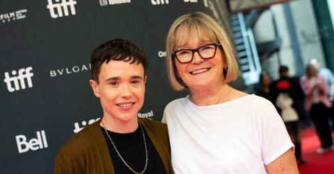 Elliot Page and mother Martha Phillpotts