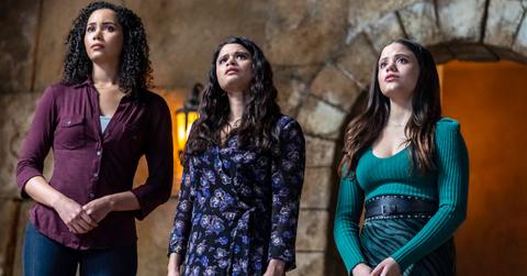 Madeleine Mantock as Macy, Melonie Diaz as Mel and Sarah Jeffery as Maggie