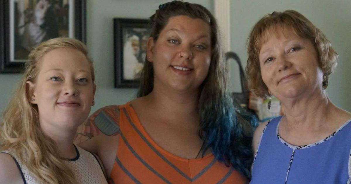 Renee Good (L) with an unknown woman (C) and Good's mother Donna Ganger (R)