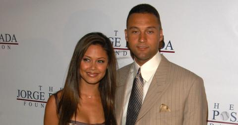 Vanessa Minnillo and Derek Jeter during 4th Annual Jorge Posada Foundation Gala