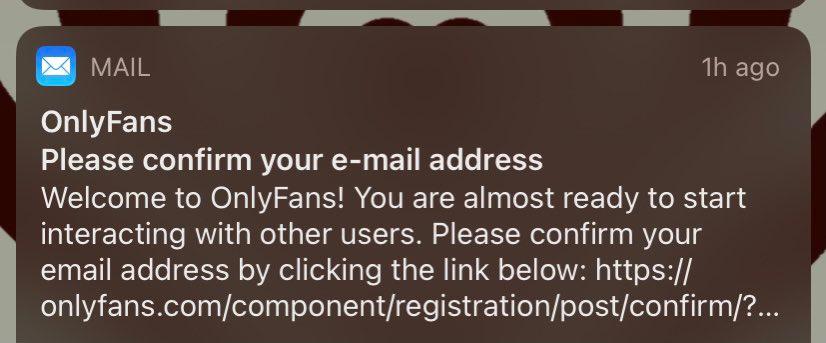Can onlyfans see your email