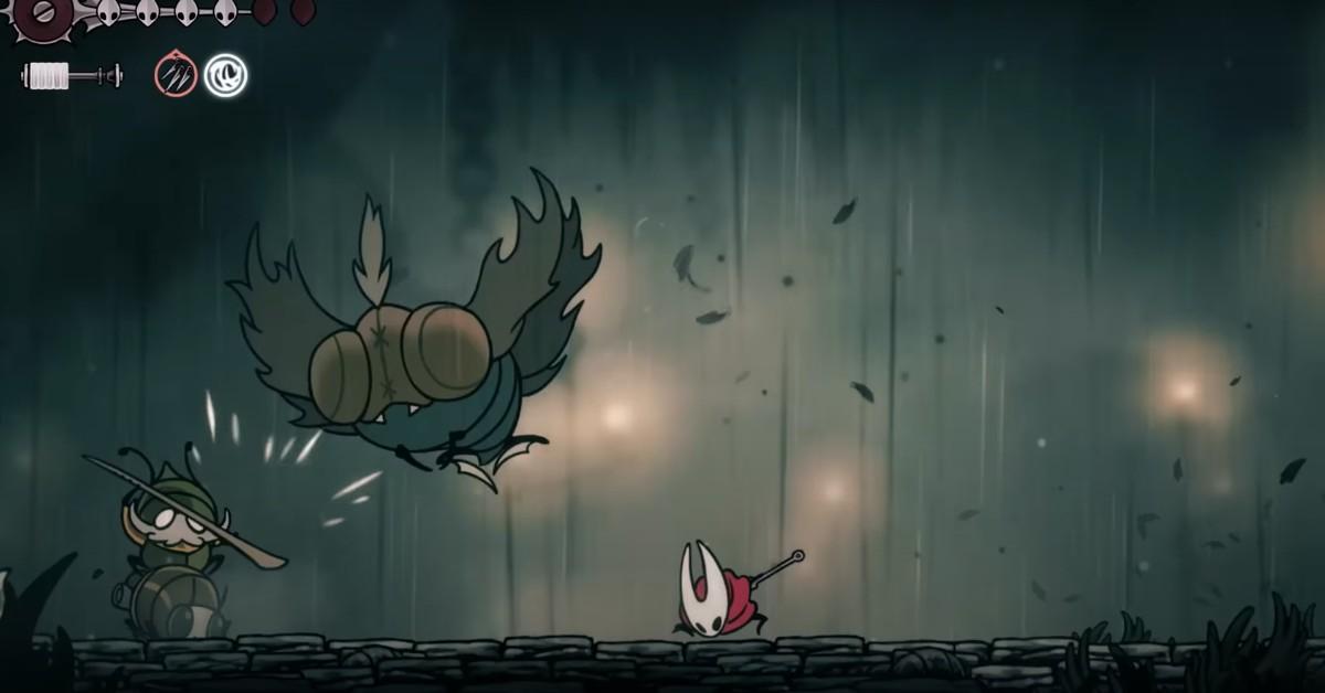 Hollow Knight Silksong still from the trailer of the game