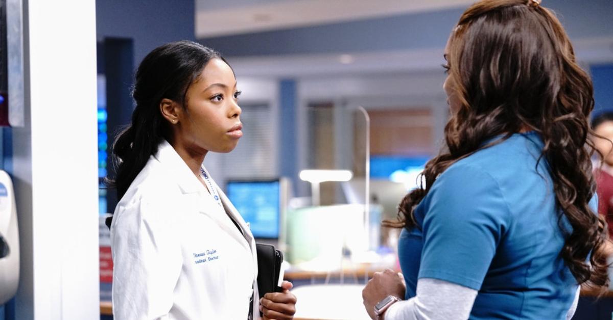 Vanessa and Maggie on 'Chicago Med'