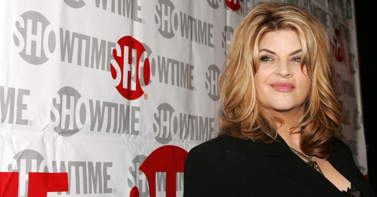  Kirstie Alley attends Showtime's TCA Press Tour party at Universal Studios Jan. 12, 2005