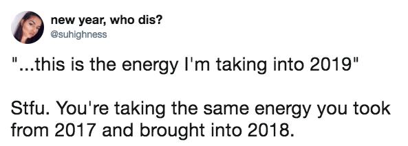 energy vows