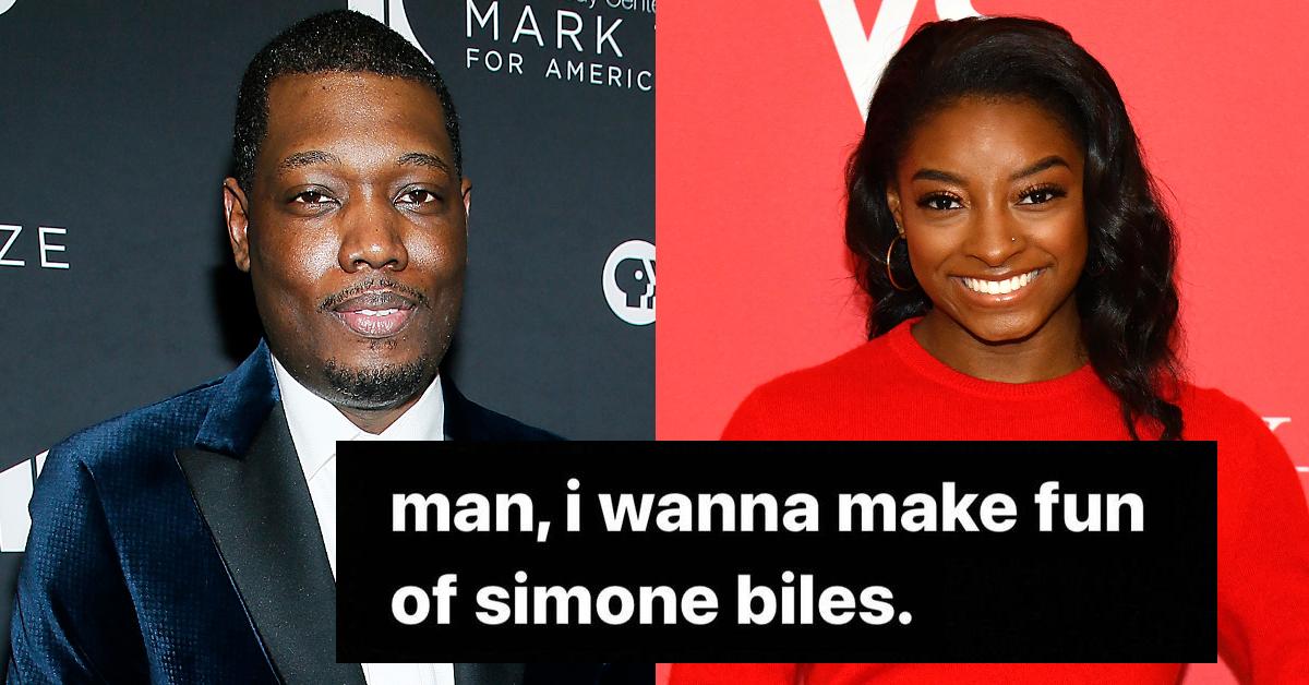 Michael Che Is Being Called "Trash" for Posting Simone Biles Jokes