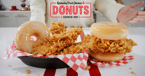 kfc chicken and donuts pr hero image