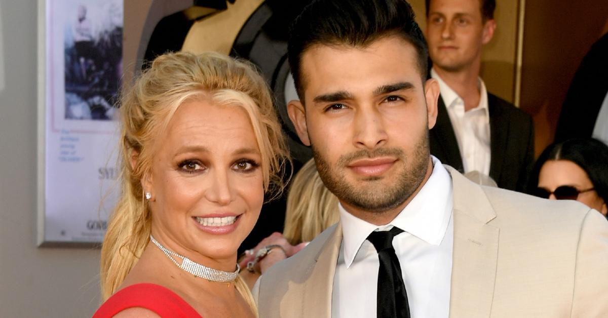 Britney Spears and her boyfriend Sam Asghari.