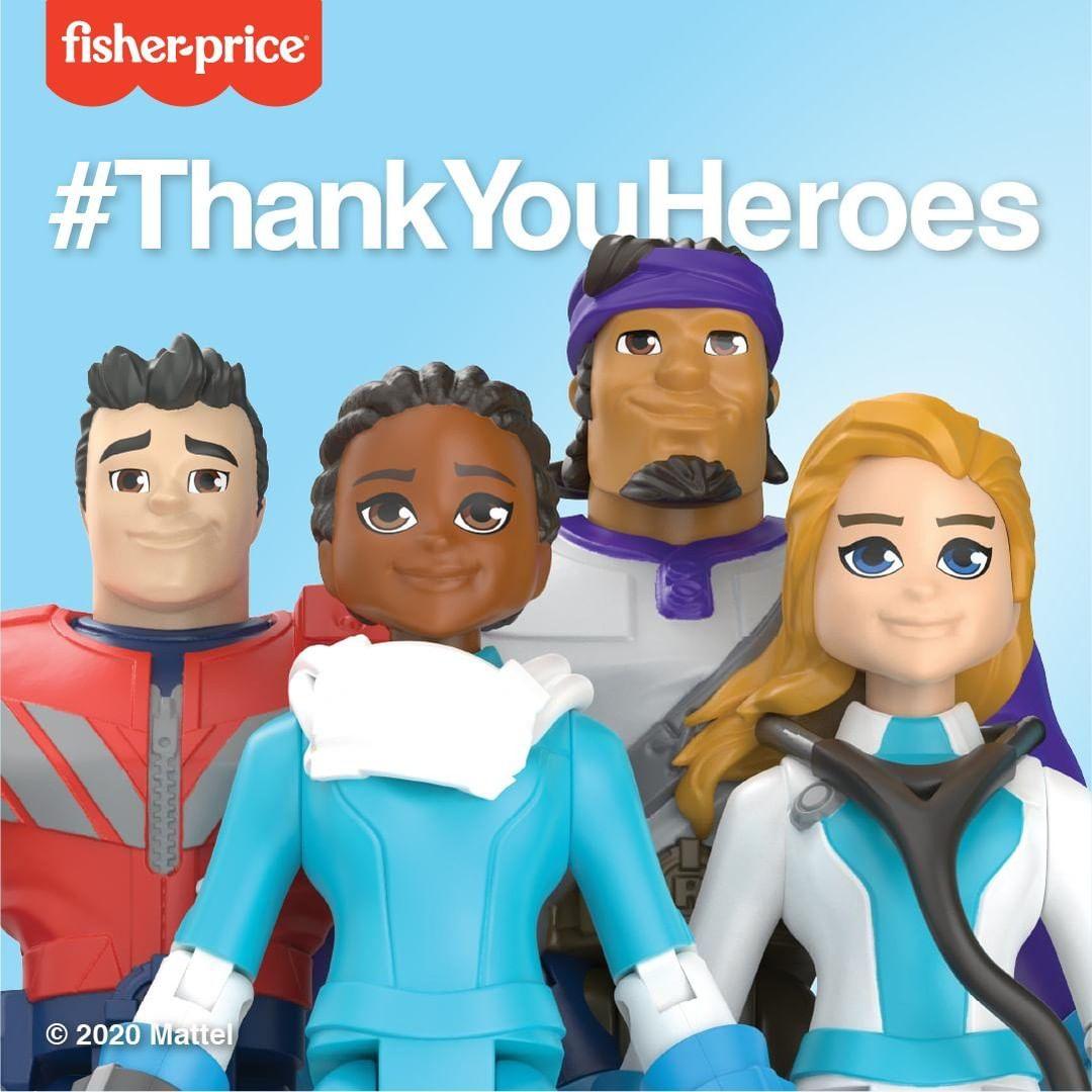 thank you heroes fisher price