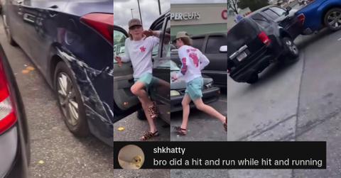 Teen Manages Double Hit and Run In Same Parking Lot