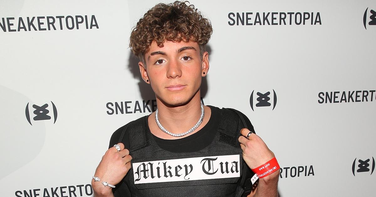  Mikey Tua at the Sneakertopia Los Angeles VIP Preview at HHLA on Oct. 24, 2019 in Los Angeles, Calif.