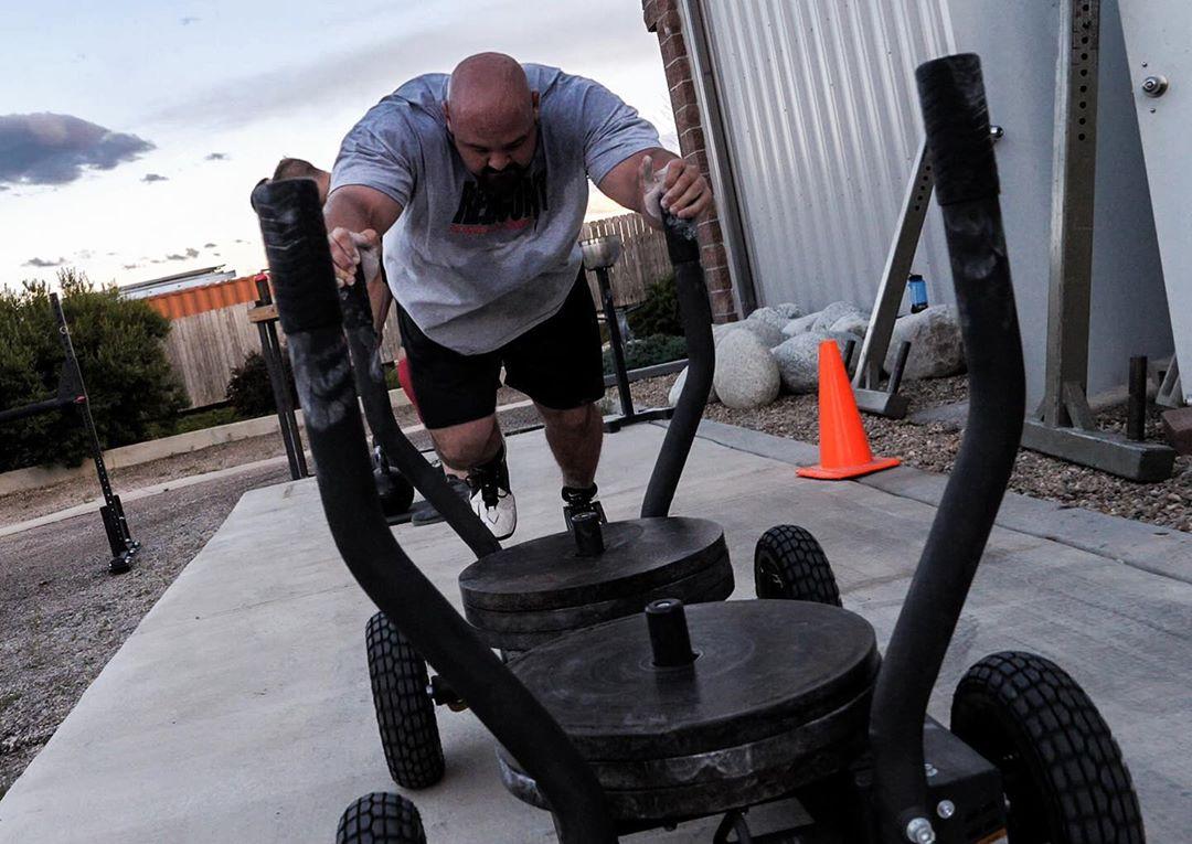 strongest man in history monte saldo training