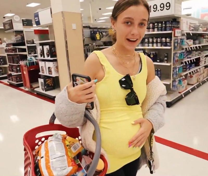 Is Emma Chamberlain Pregnant? r Sports a Baby Bump in New Video