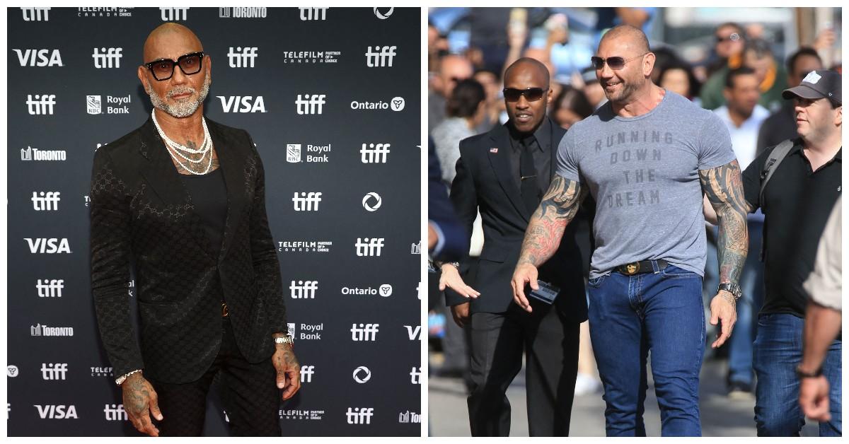 Dave Bautista slim vs. big