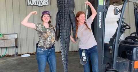 Anna Ribbeck and Ashley Jones in 'Swamp People'