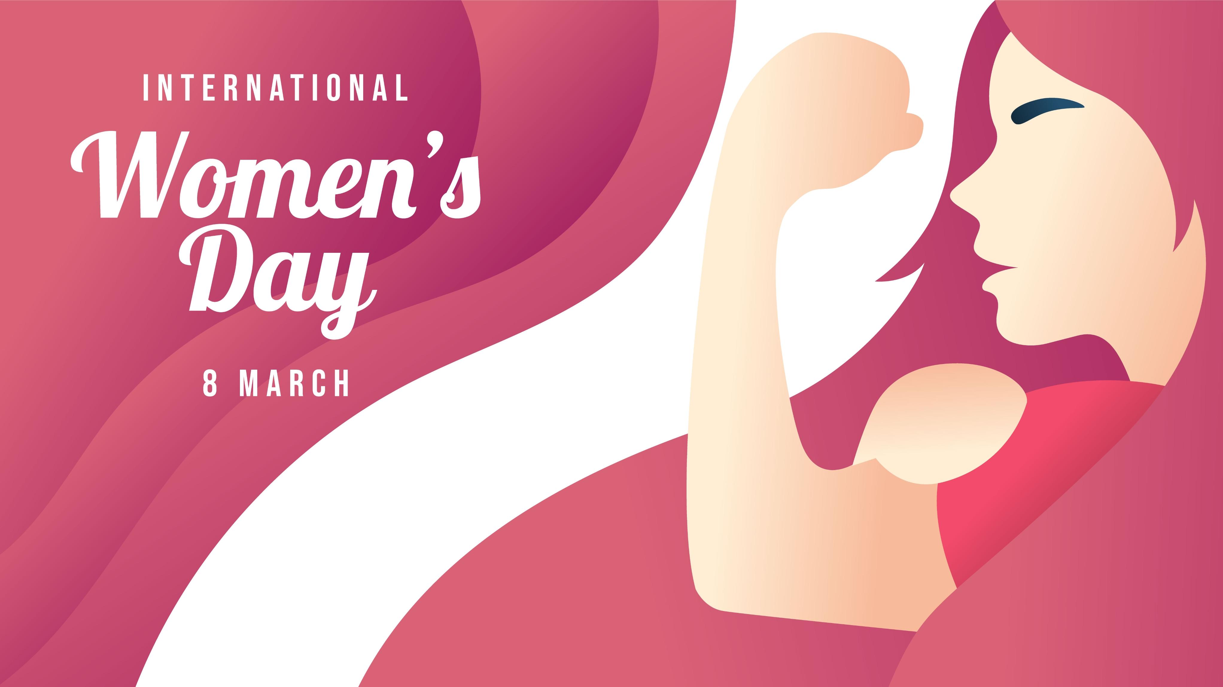 International Women's Day flyer.