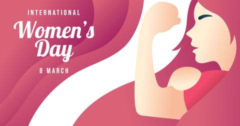 International Women's Day flyer.