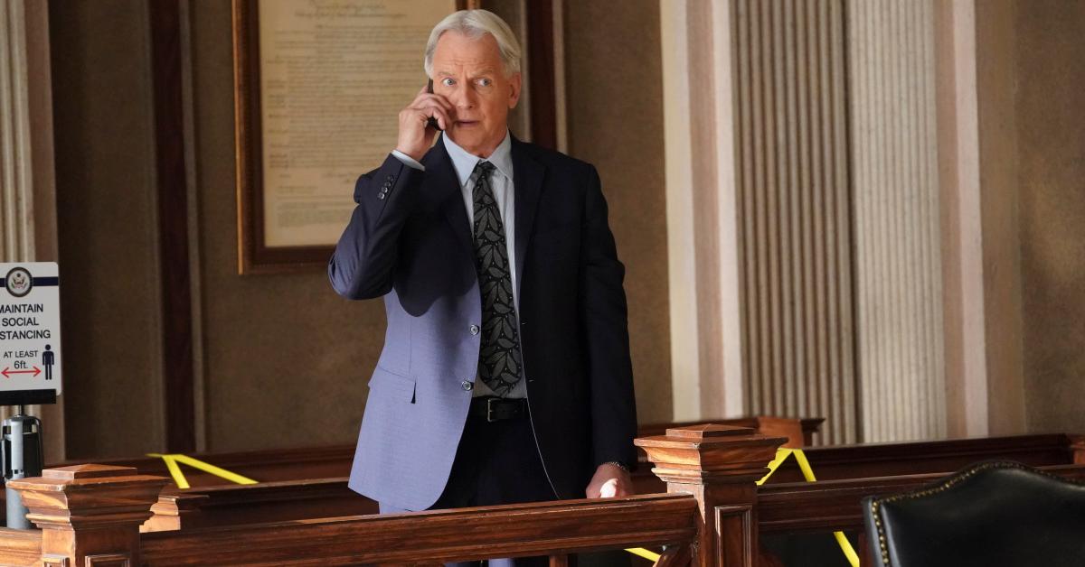 Mark Harmon as Leroy Jethro Gibbs on "NCIS."