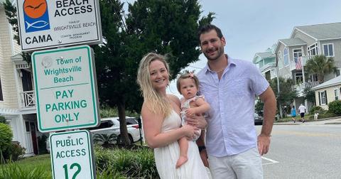 Chase Severino, Sara Jackson, and daughter