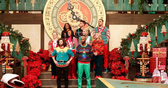 'Big Brother Reindeer Games' cast members in Episode 1