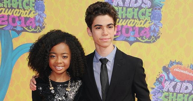 Skai Jackson and Cameron Boyce