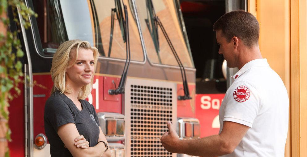 Casey and Brett in 'Chicago Fire'