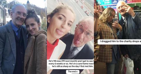 Young Woman Meets 89-Year-Old Man at Work — Now They’re Best Friends