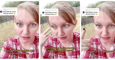 Notary make six figures TikTok.