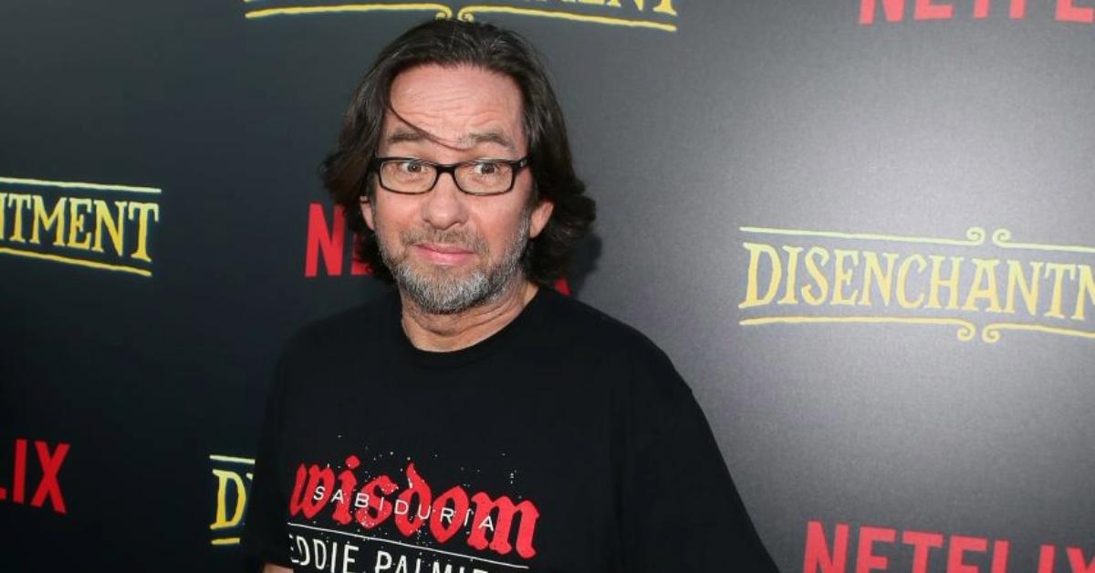  David Herman arrives to the Los Angeles screening of Netflix's 'Disenchantment' held at the Vista Theatre on August 14, 2018 in Los Angeles, California. 