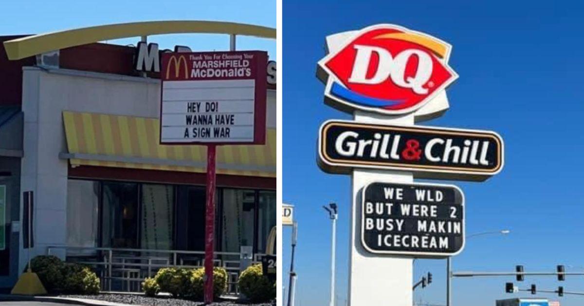 McDonald's, Dairy Queen, and Other Local Businesses in This Missouri