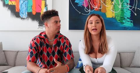 (l-r): Austin McBroom and Catherine Paiz from The ACE Family