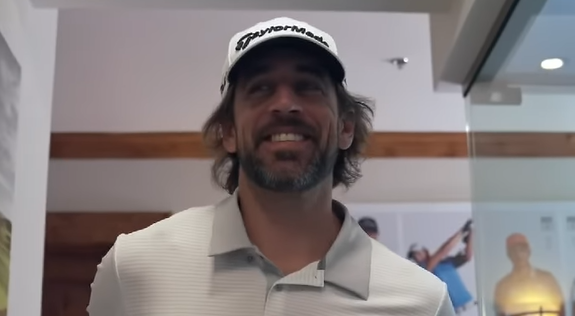 Aaron Rodgers' Long Hair Explained with John Wick for Halloween